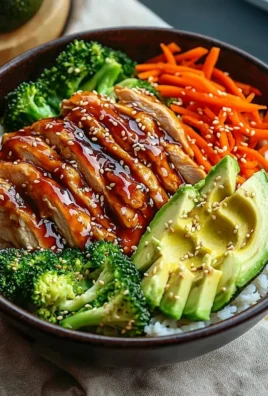 30-minute teriyaki chicken bowl served with vegetables and rice
