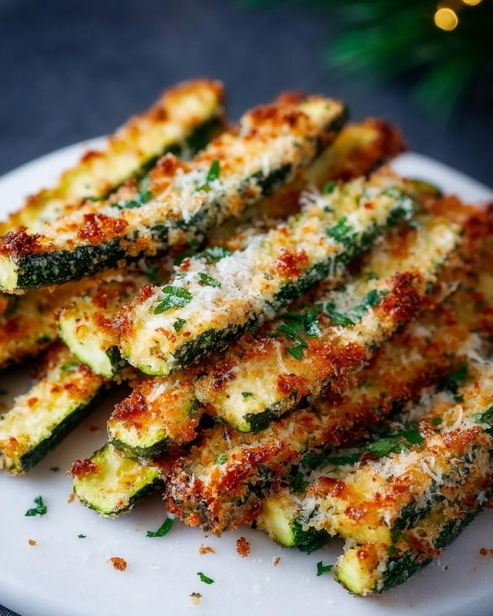 Baked Parmesan Zucchini