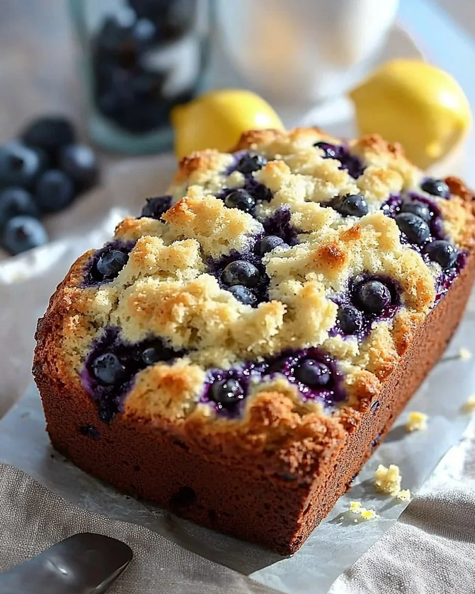 Blueberry and Lemon Loaf