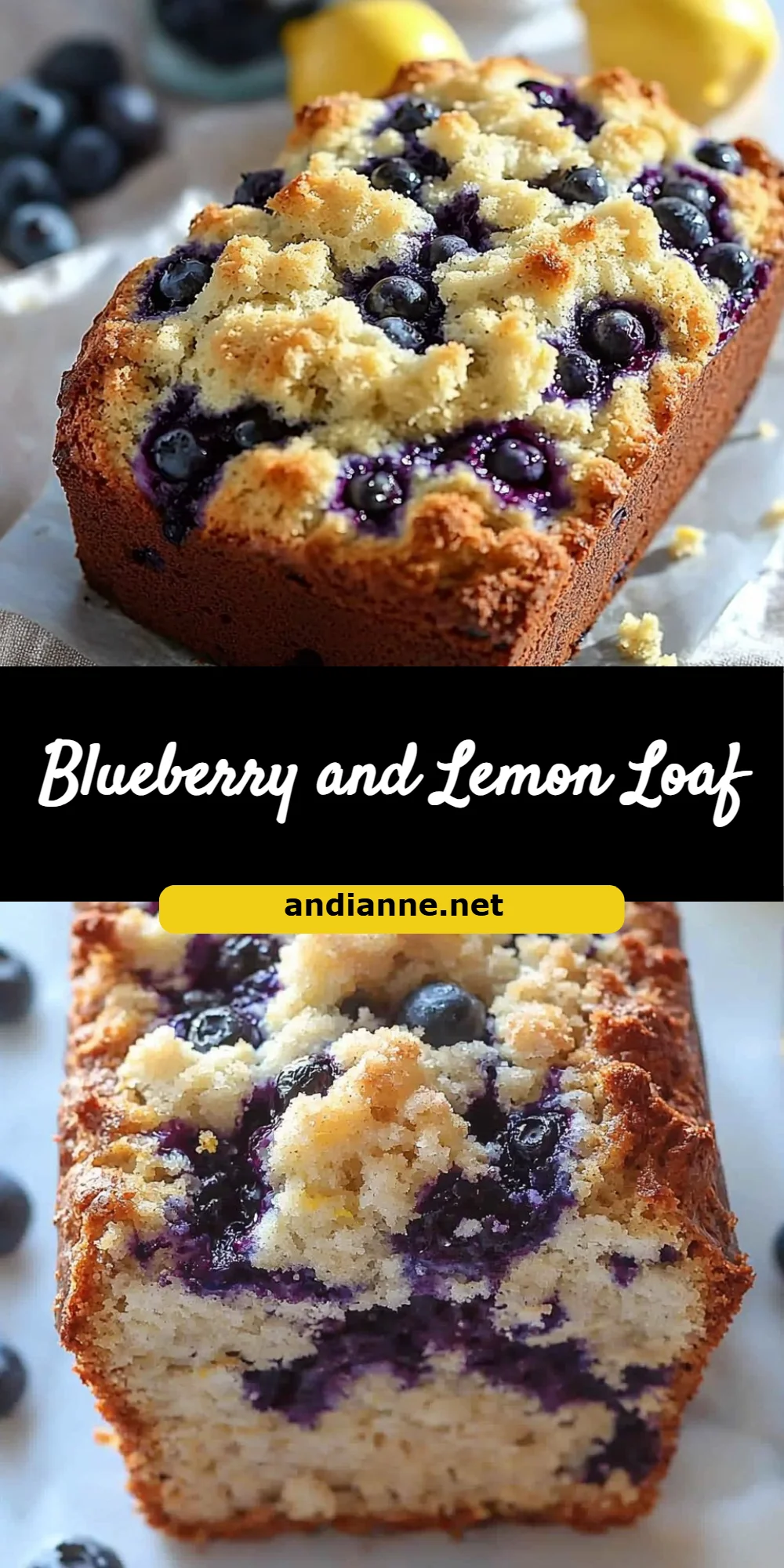 Blueberry and Lemon Loaf