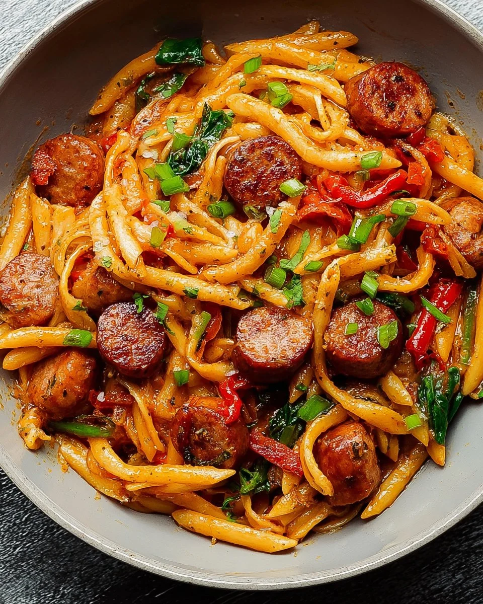 Cajun Sausage Pasta