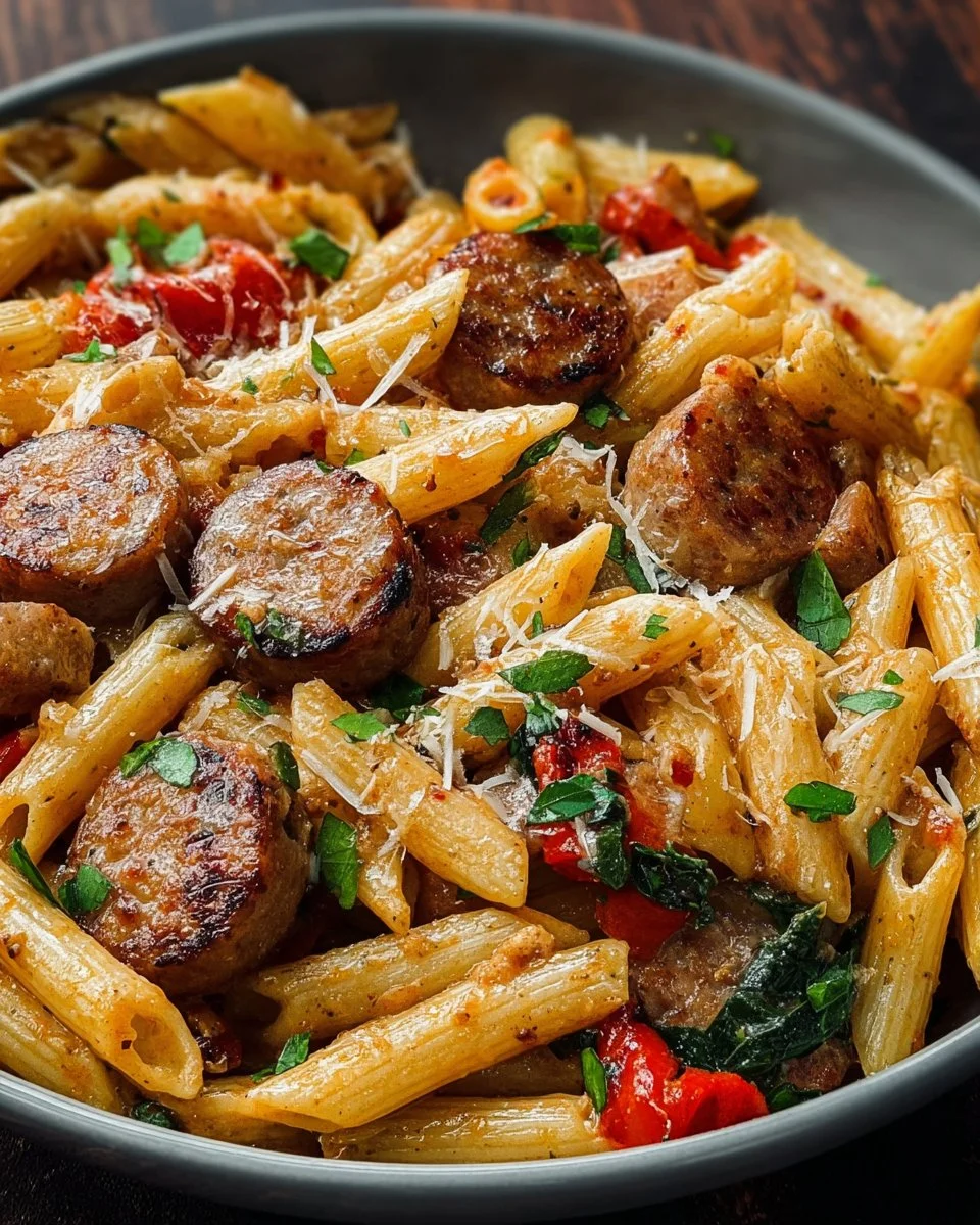 Cajun Sausage Pasta