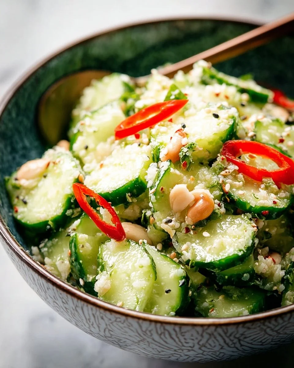 California Roll Cucumber Salad