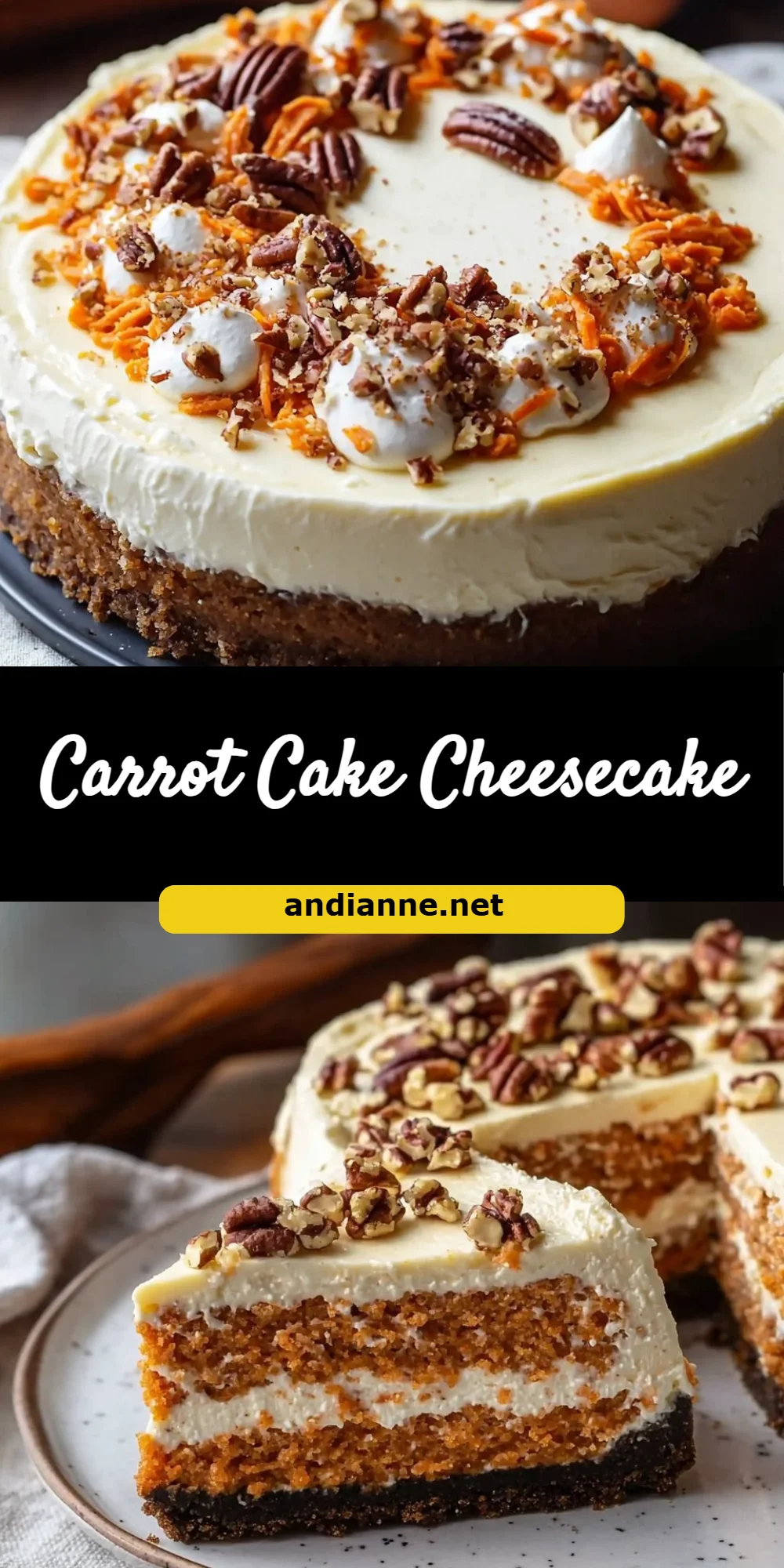 Carrot Cake Cheesecake