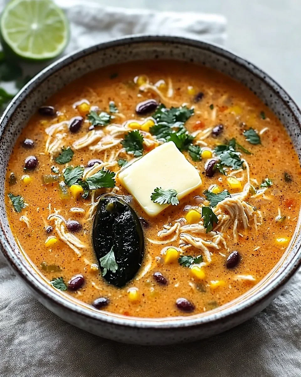 Chicken Poblano Soup
