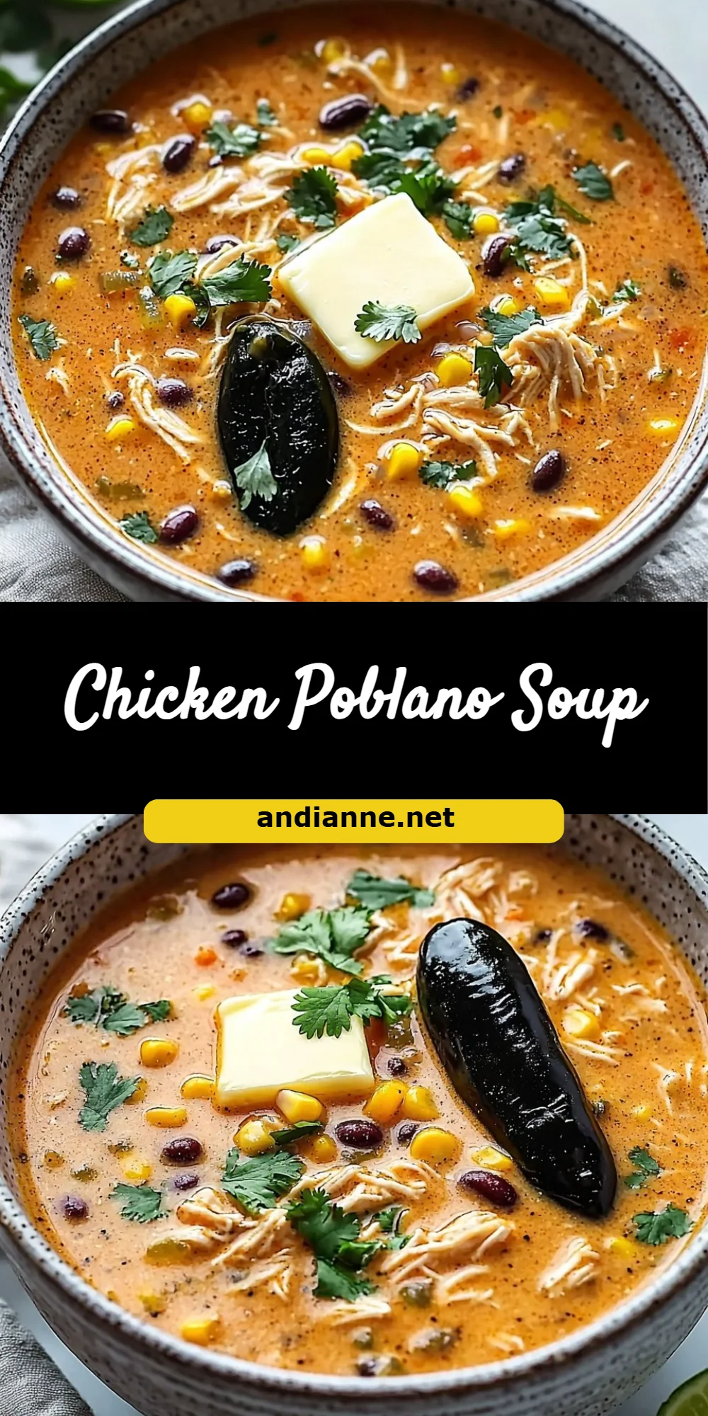 Chicken Poblano Soup