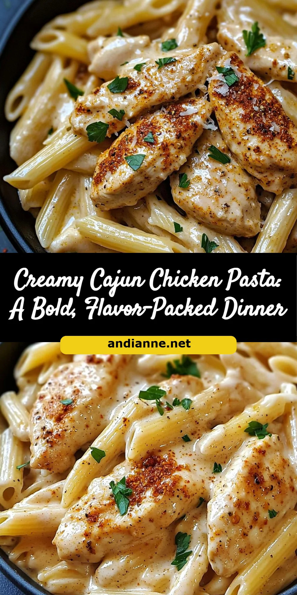 Creamy Cajun Chicken Pasta: A Bold, Flavor-Packed Dinner