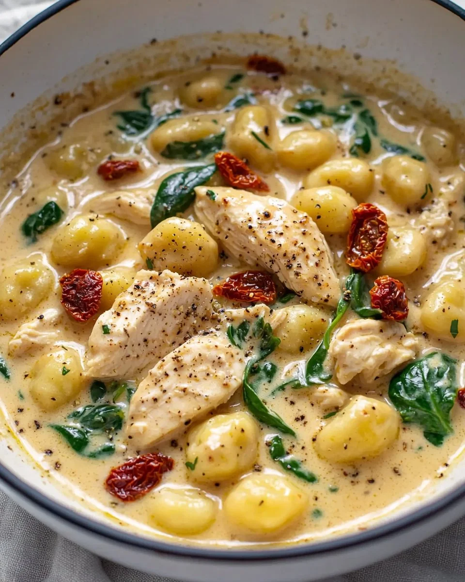 Creamy Chicken and Gnocchi