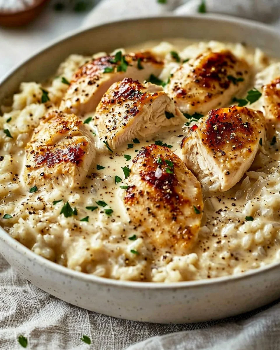 Creamy Chicken and Rice