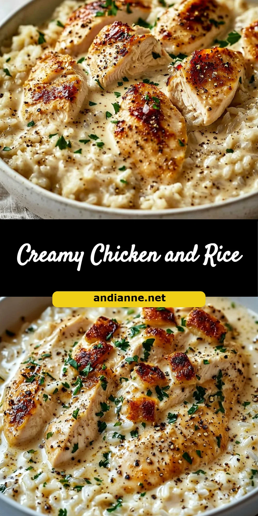 Creamy Chicken and Rice