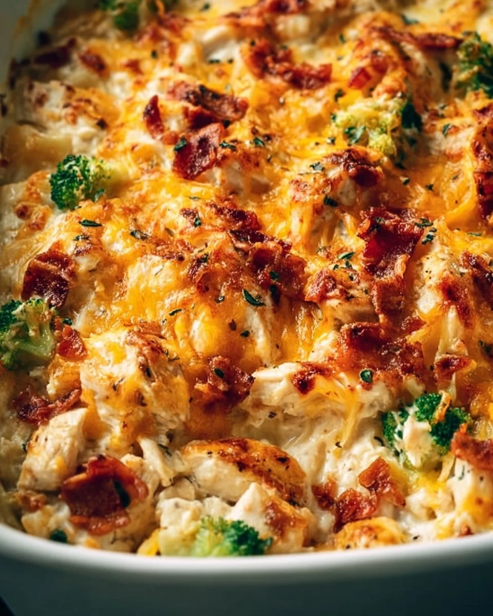 Creamy Low Carb Chicken Casserole