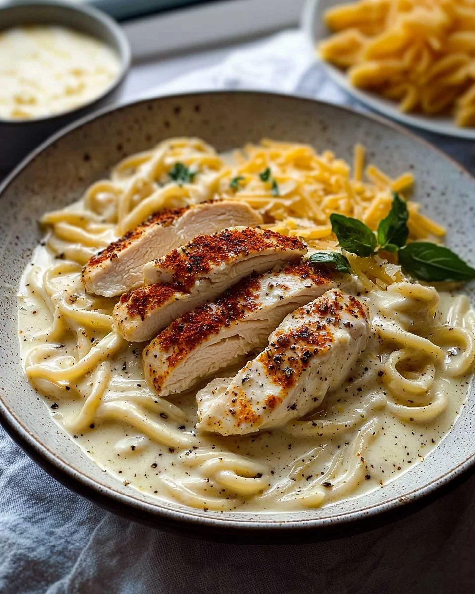 Creamy White Sauce Pasta