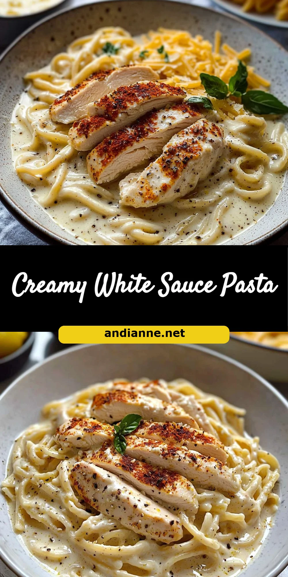 Creamy White Sauce Pasta