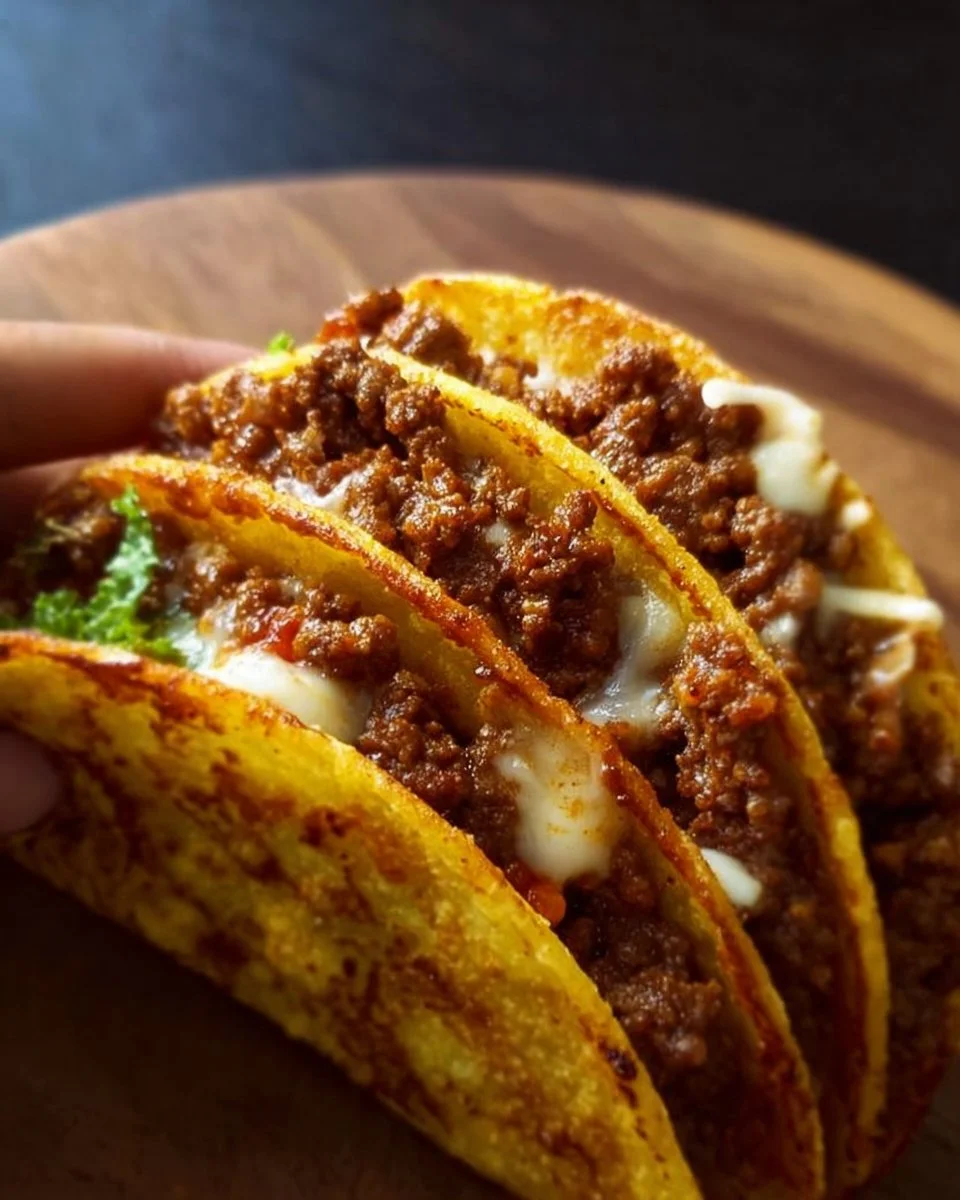 Crispy Ground Beef Tacos