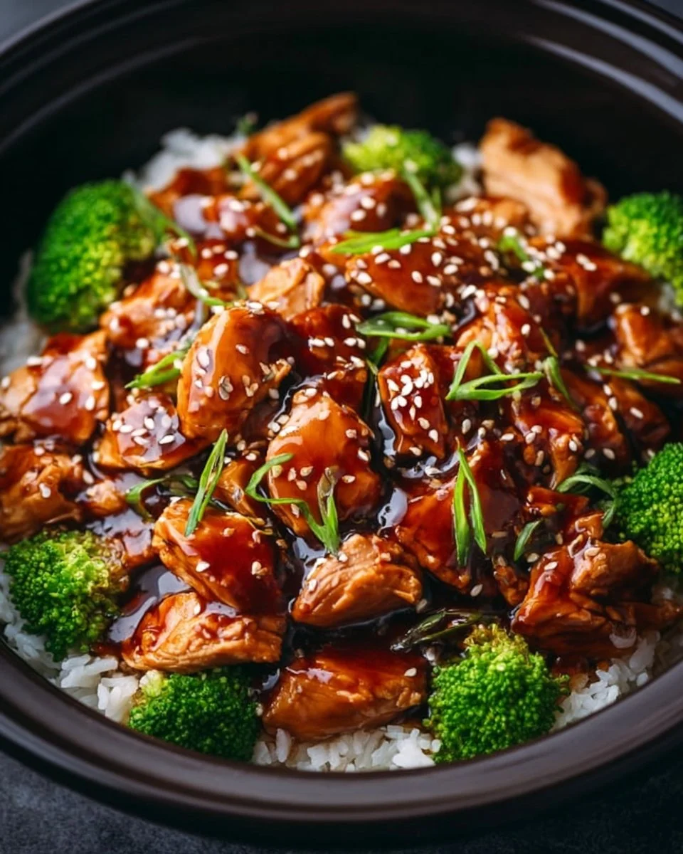 Dump and Go Crockpot Teriyaki Chicken