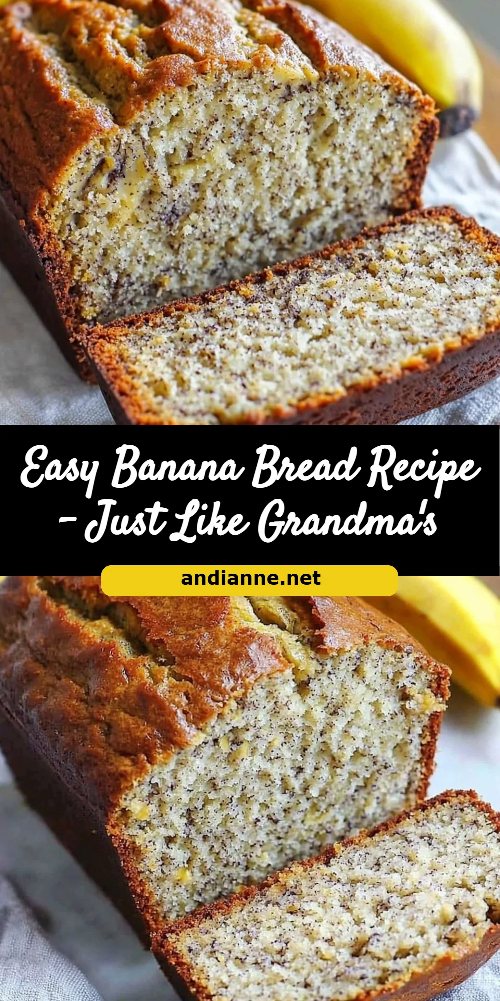 Easy Banana Bread Recipe - Just Like Grandma's