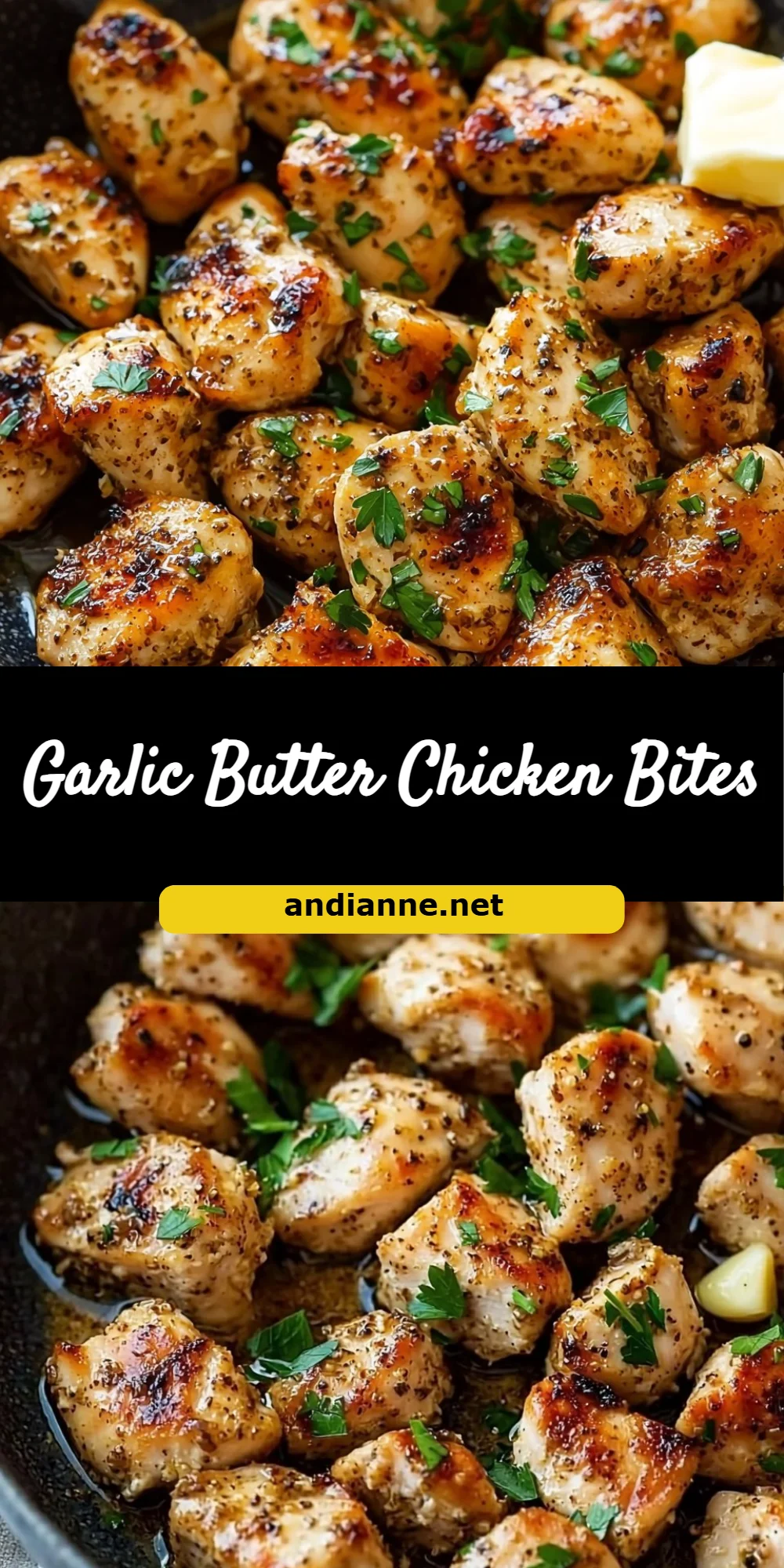 Garlic Butter Chicken Bites