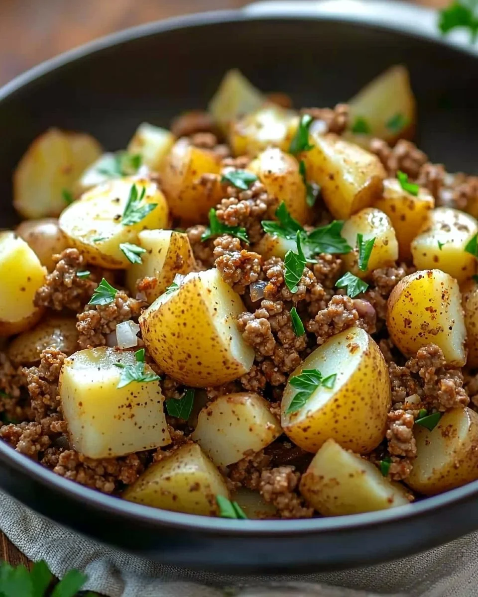 Ground Turkey with Potatoes