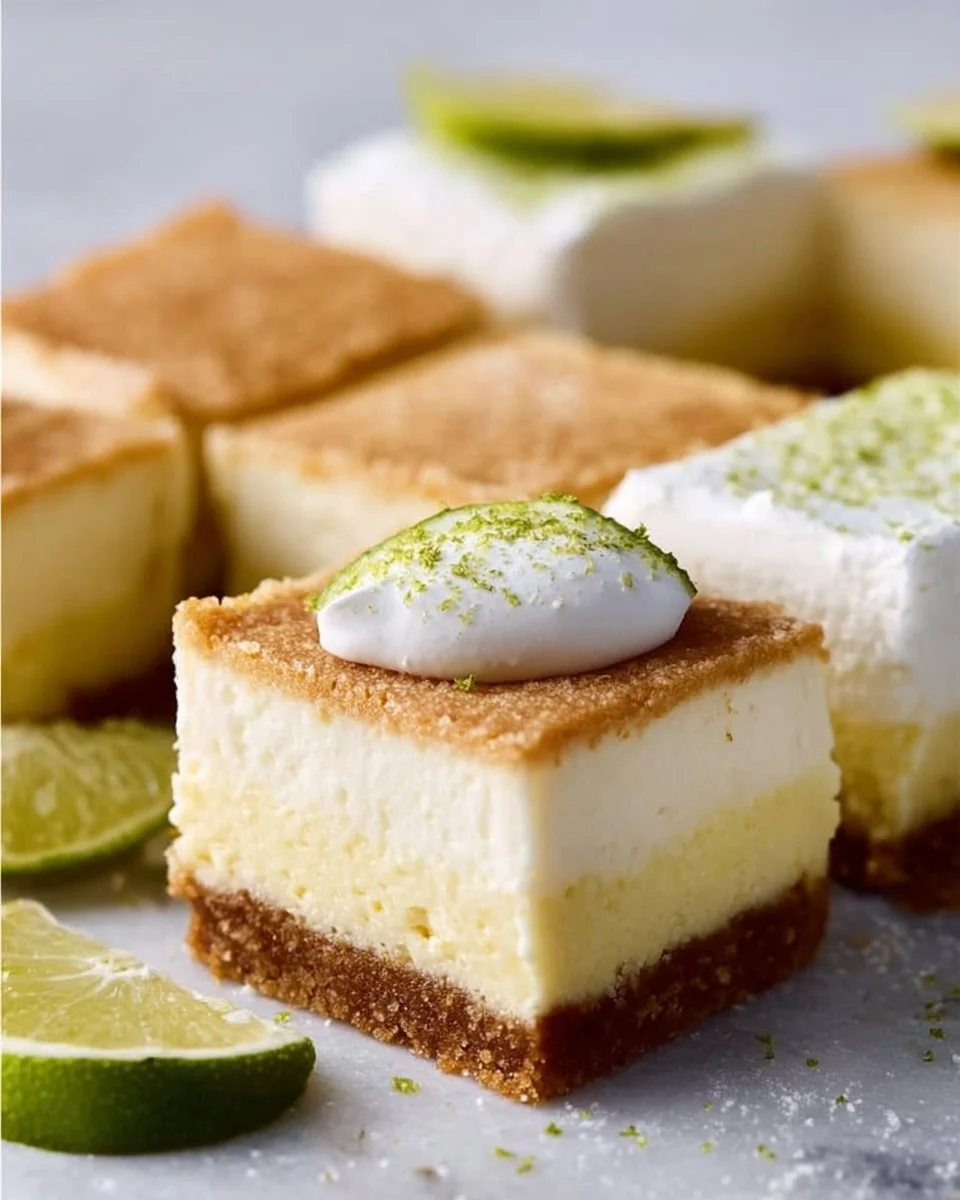 Key Lime Pie Bars