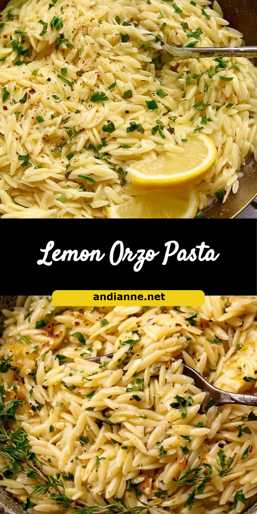 Lemon Orzo Pasta