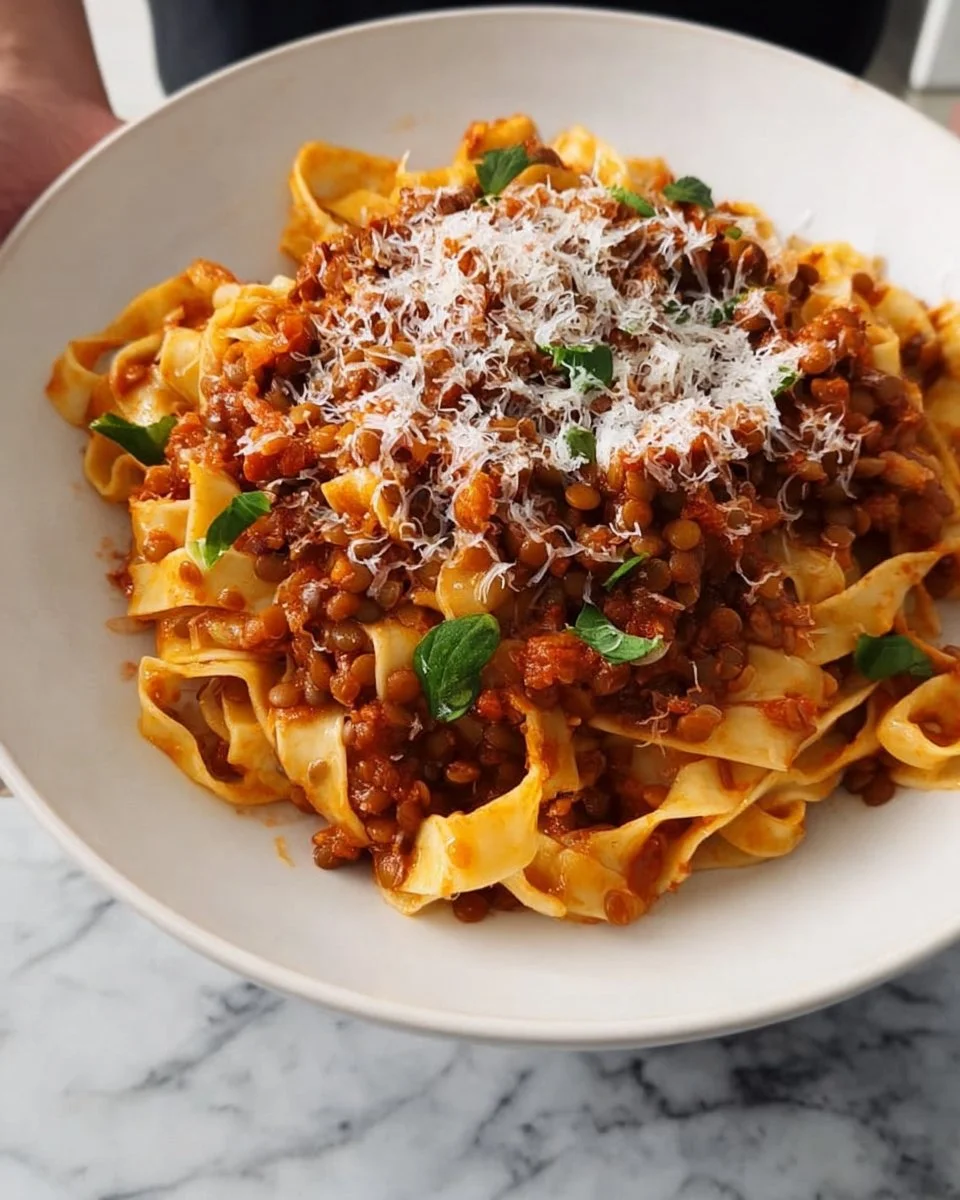 Lentil Bolognese