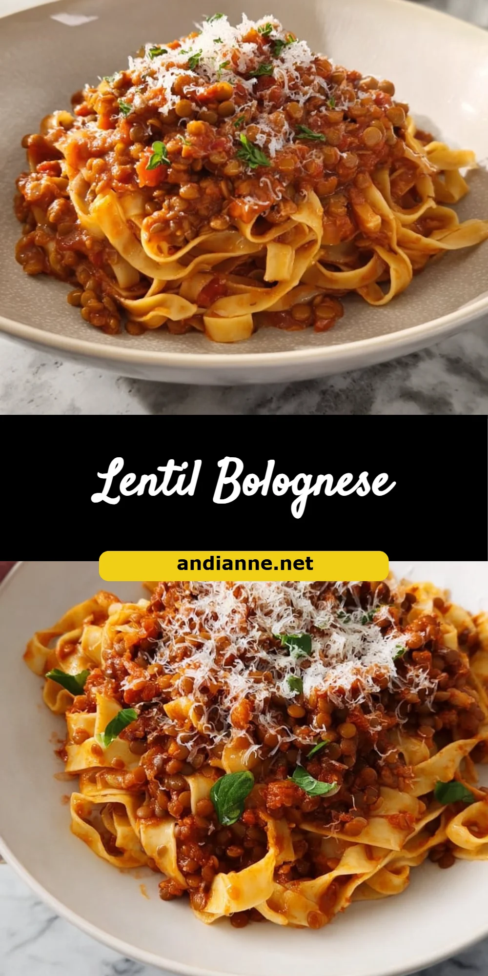 Lentil Bolognese