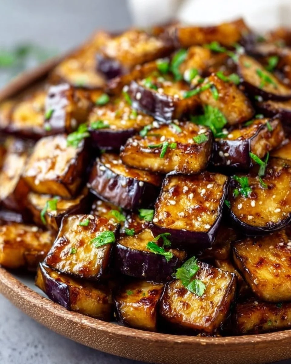 Low-Calorie Air Fryer Eggplant