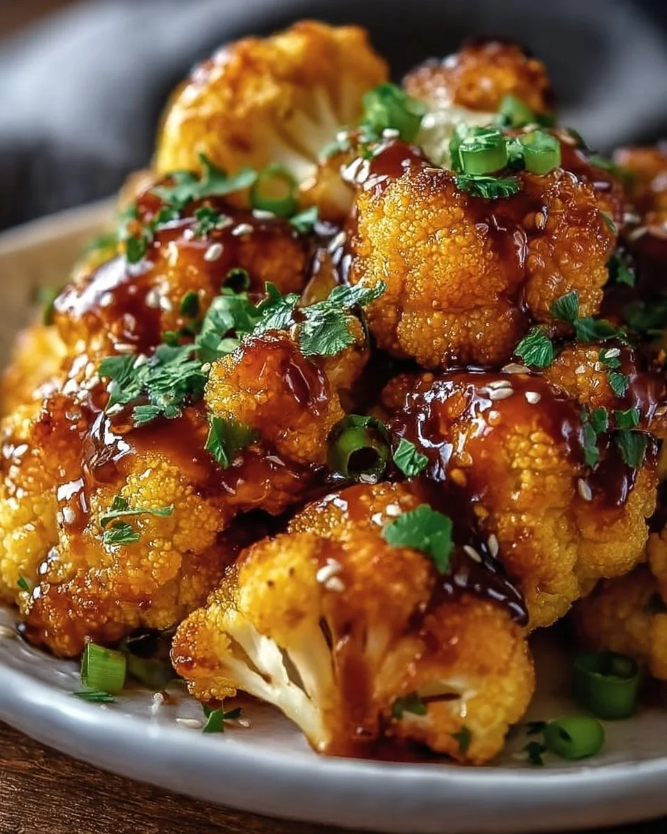 Maple Sriracha Cauliflower Bliss
