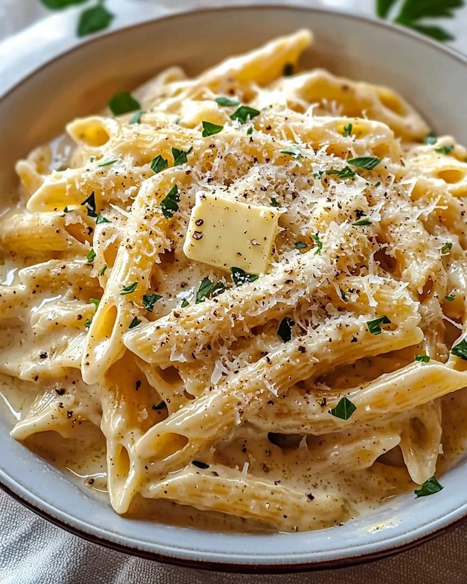 One Pot Creamy Garlic Pasta