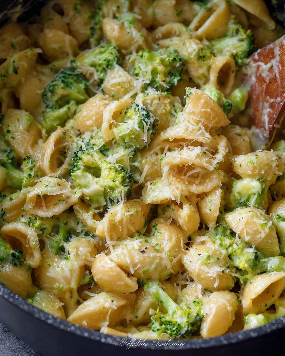 One Pot Healthy Broccoli Mac and Cheese