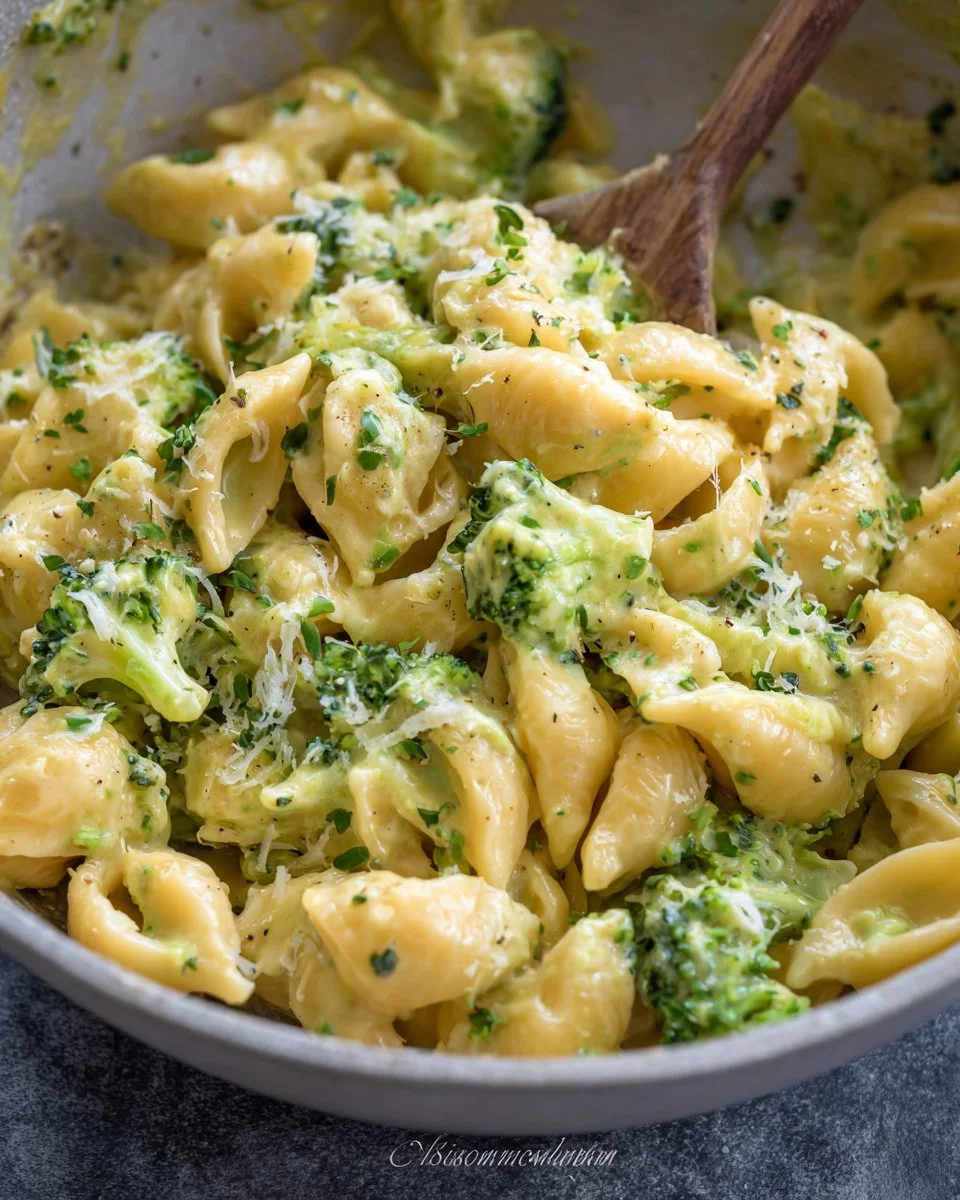 One Pot Healthy Broccoli Mac and Cheese