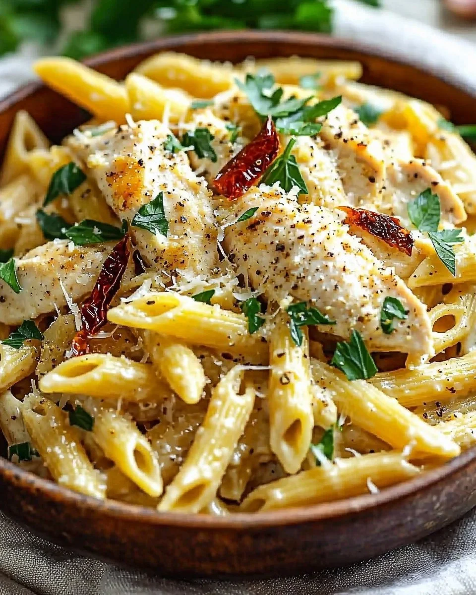 Parmesan Marry Me Chicken Pasta