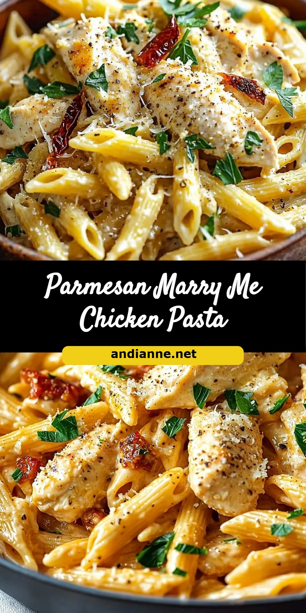 Parmesan Marry Me Chicken Pasta