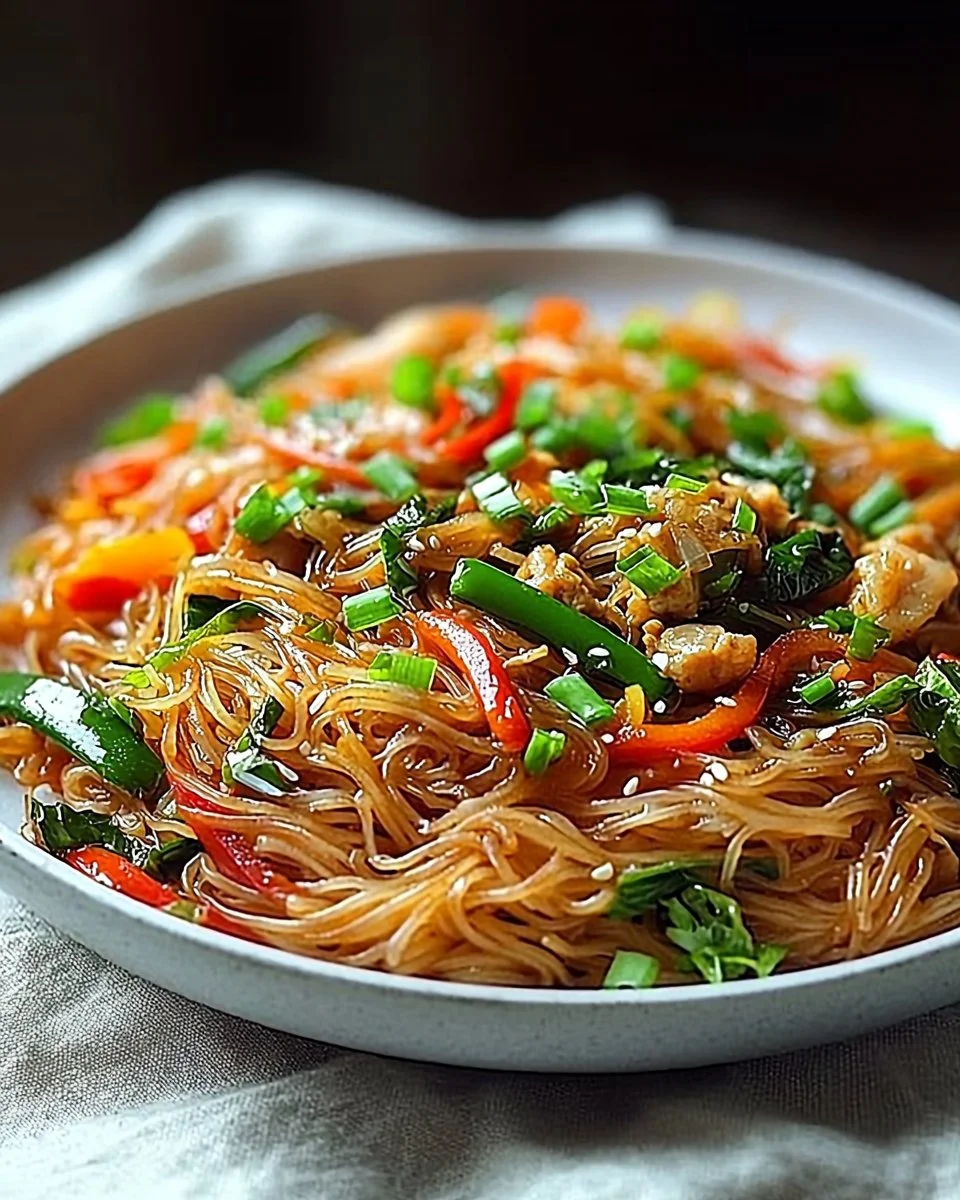 Rice Noodle Stir-Fry