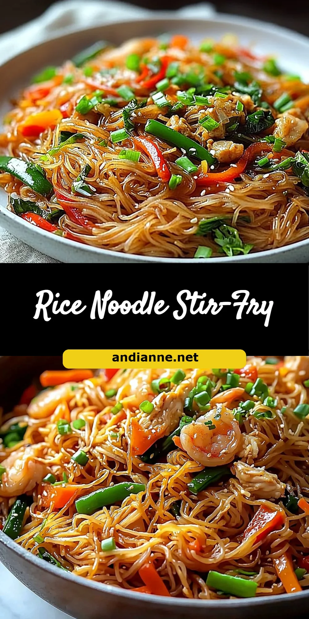 Rice Noodle Stir-Fry