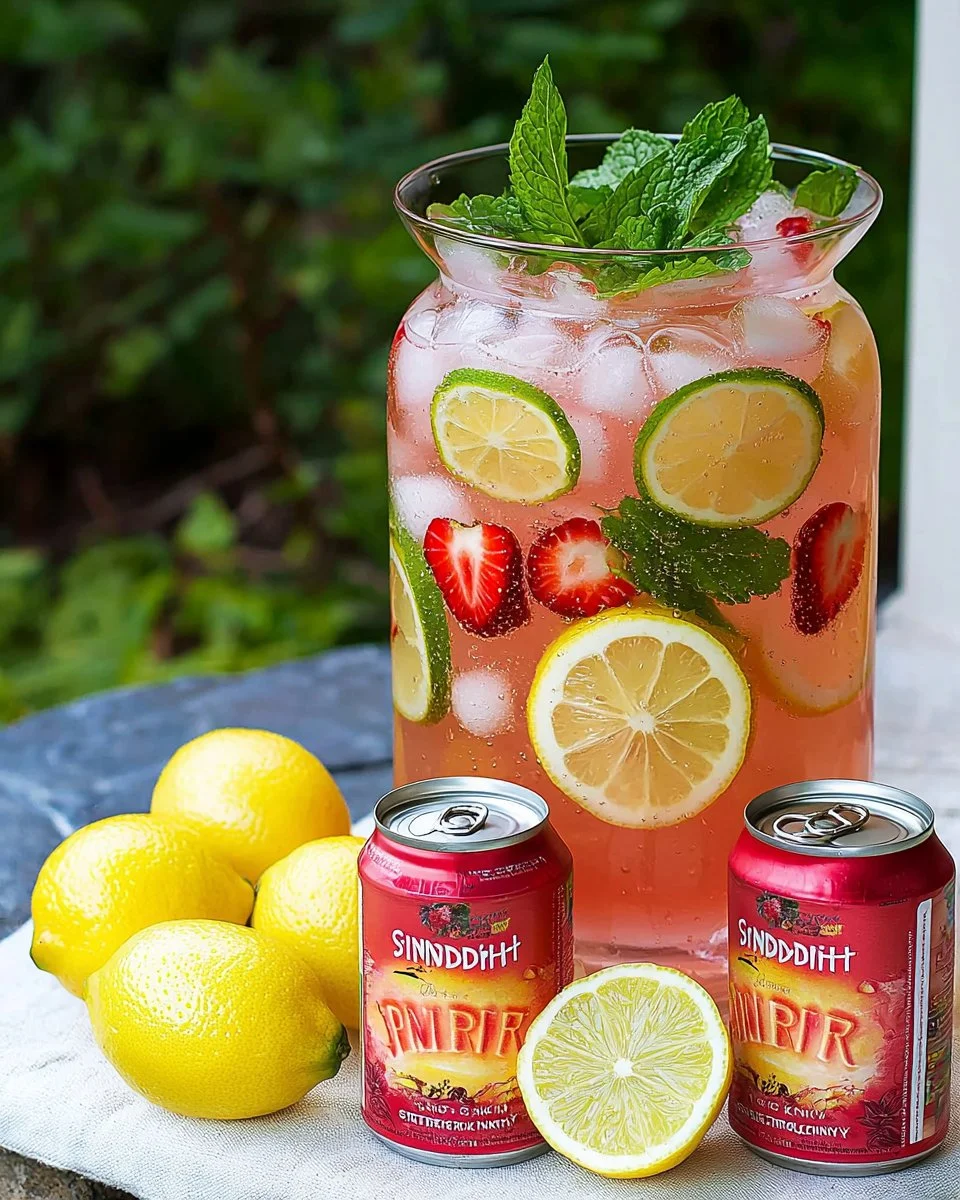 Sparkling Lemonade Punch Recipe