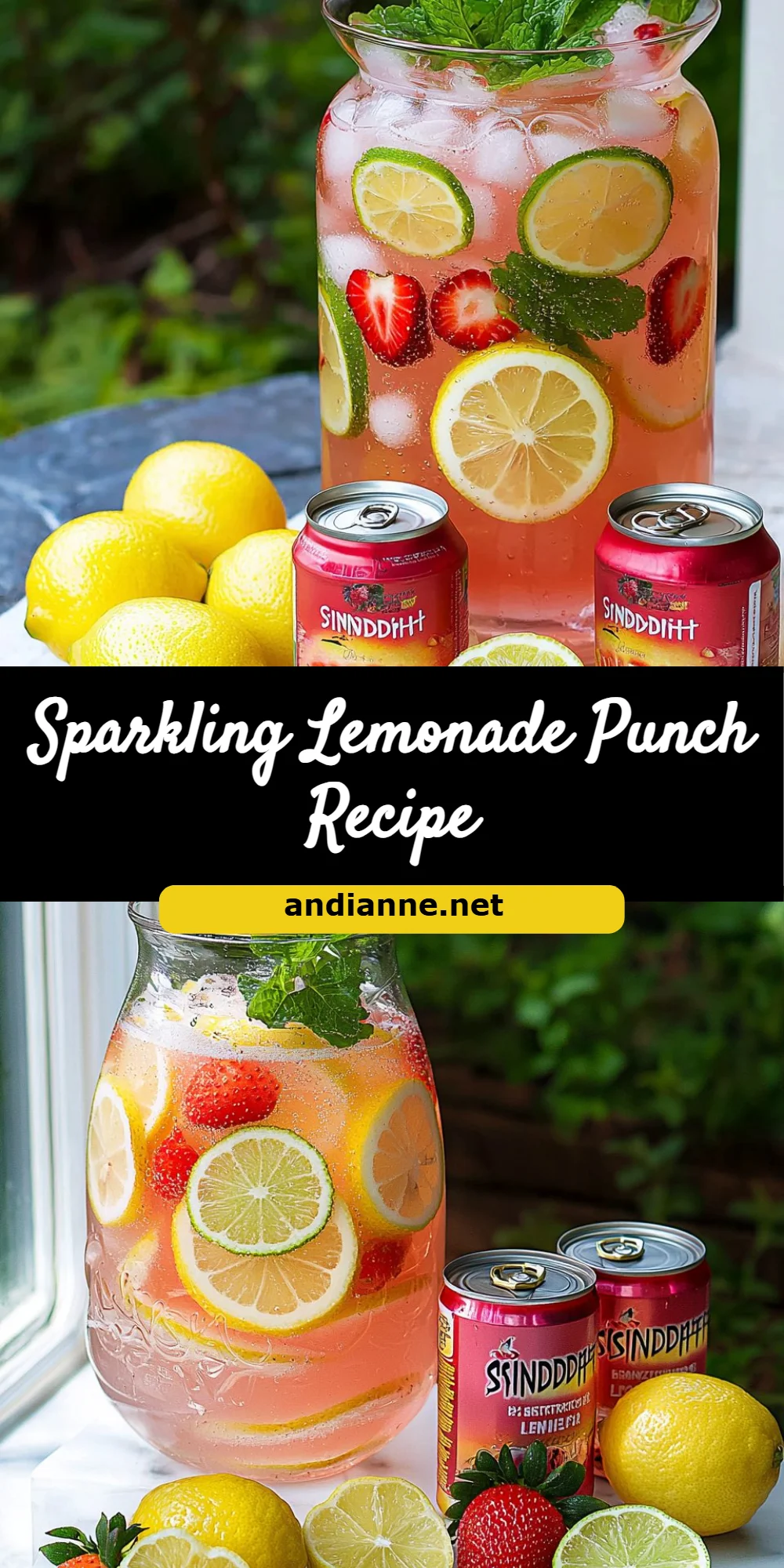 Sparkling Lemonade Punch Recipe