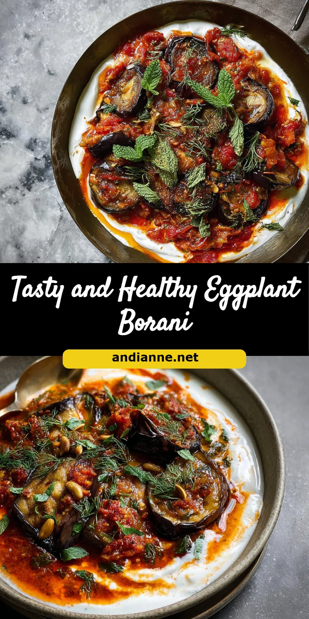Tasty and Healthy Eggplant Borani