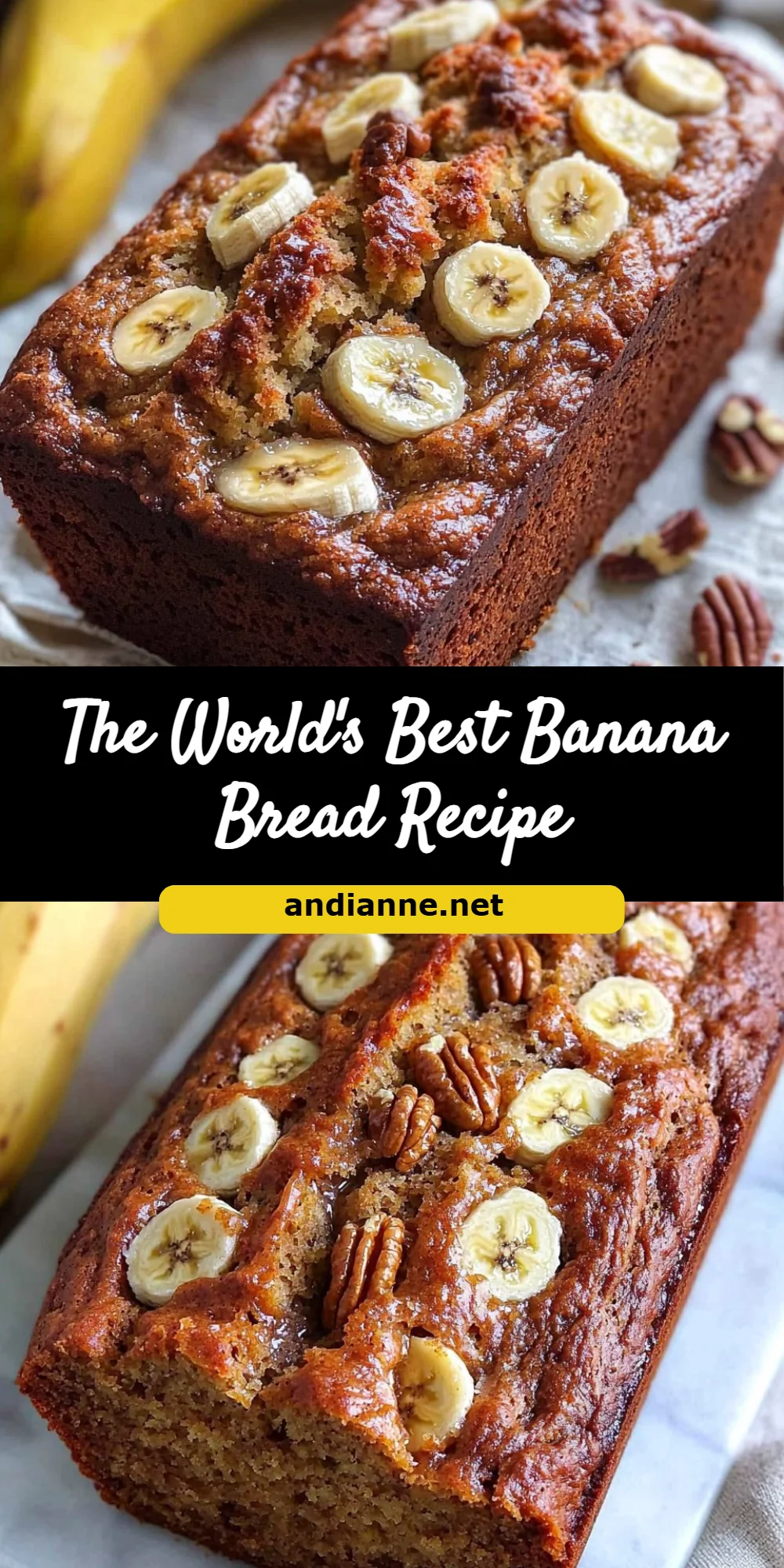 The World's Best Banana Bread Recipe