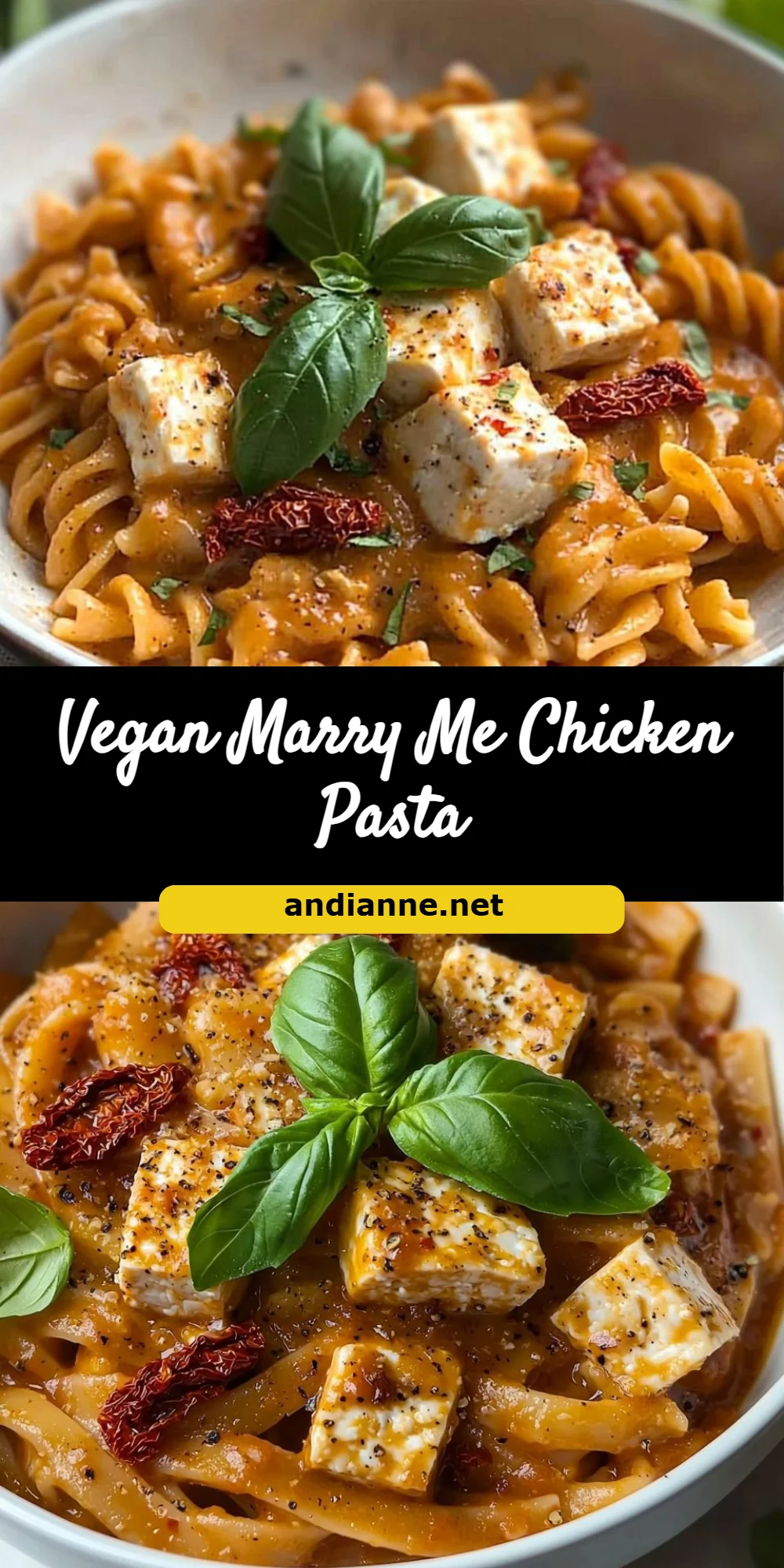 Vegan Marry Me Chicken Pasta