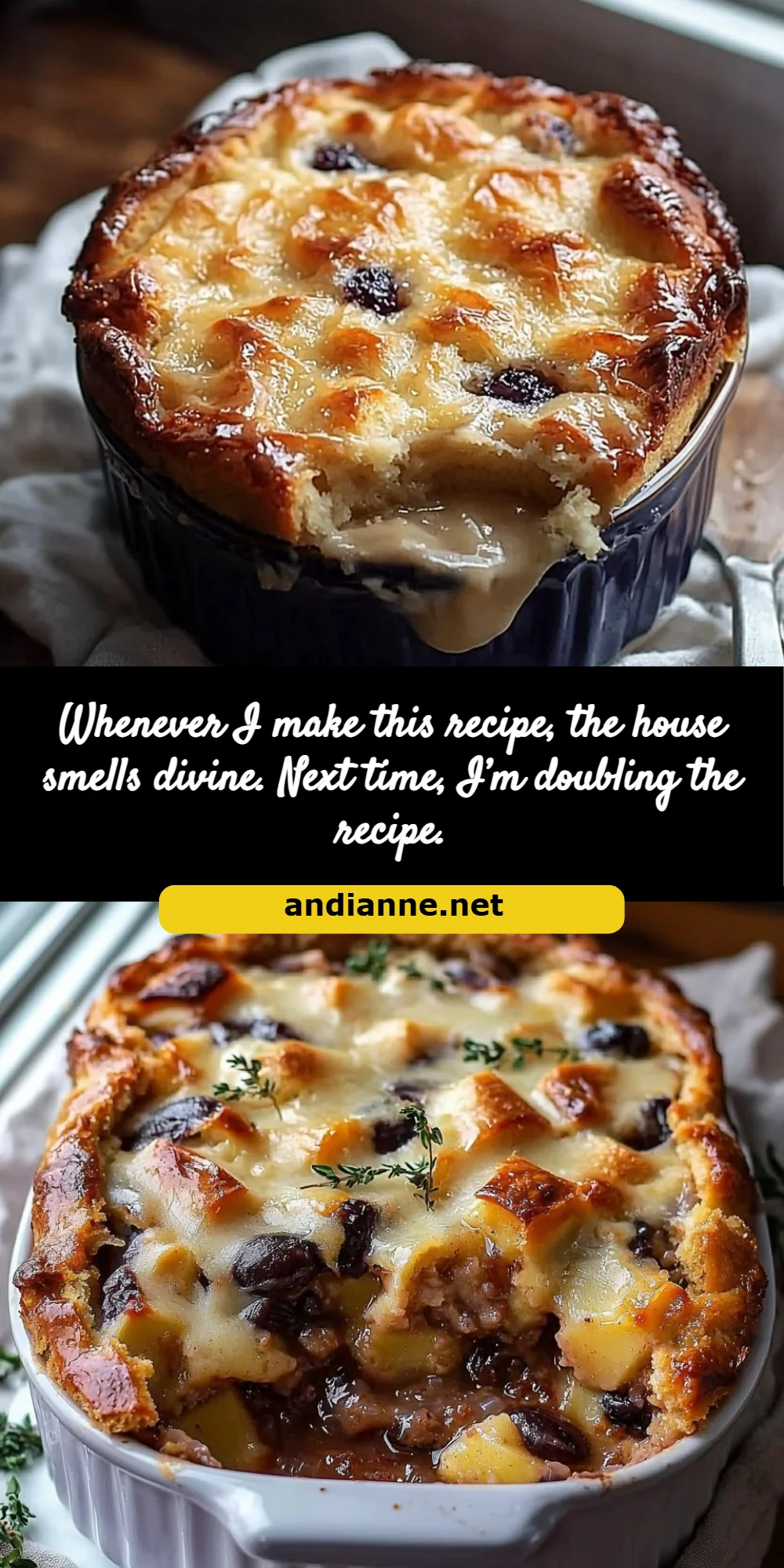 Whenever I make this recipe, the house smells divine. Next time, I’m doubling the recipe.