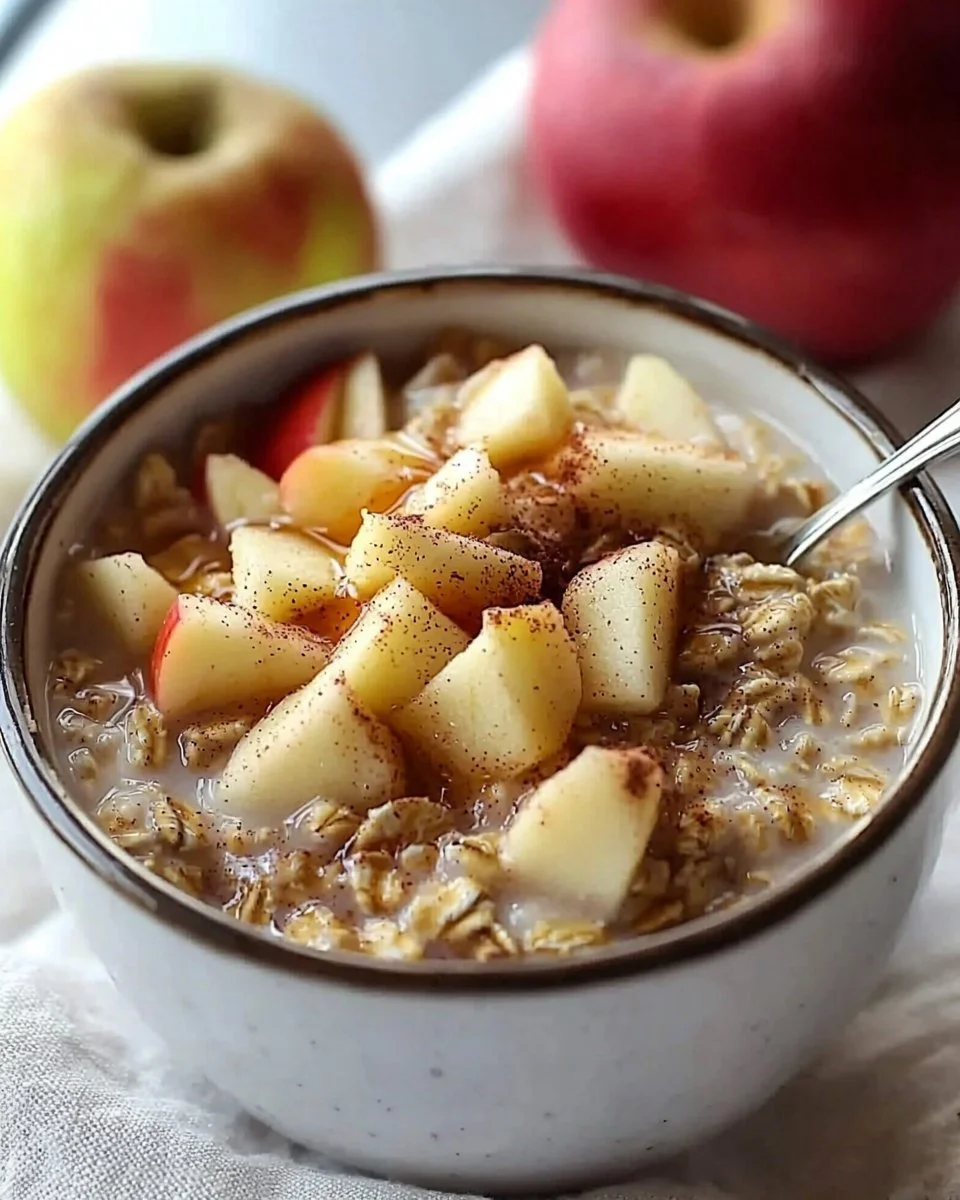 Apple Cinnamon Overnight Oats