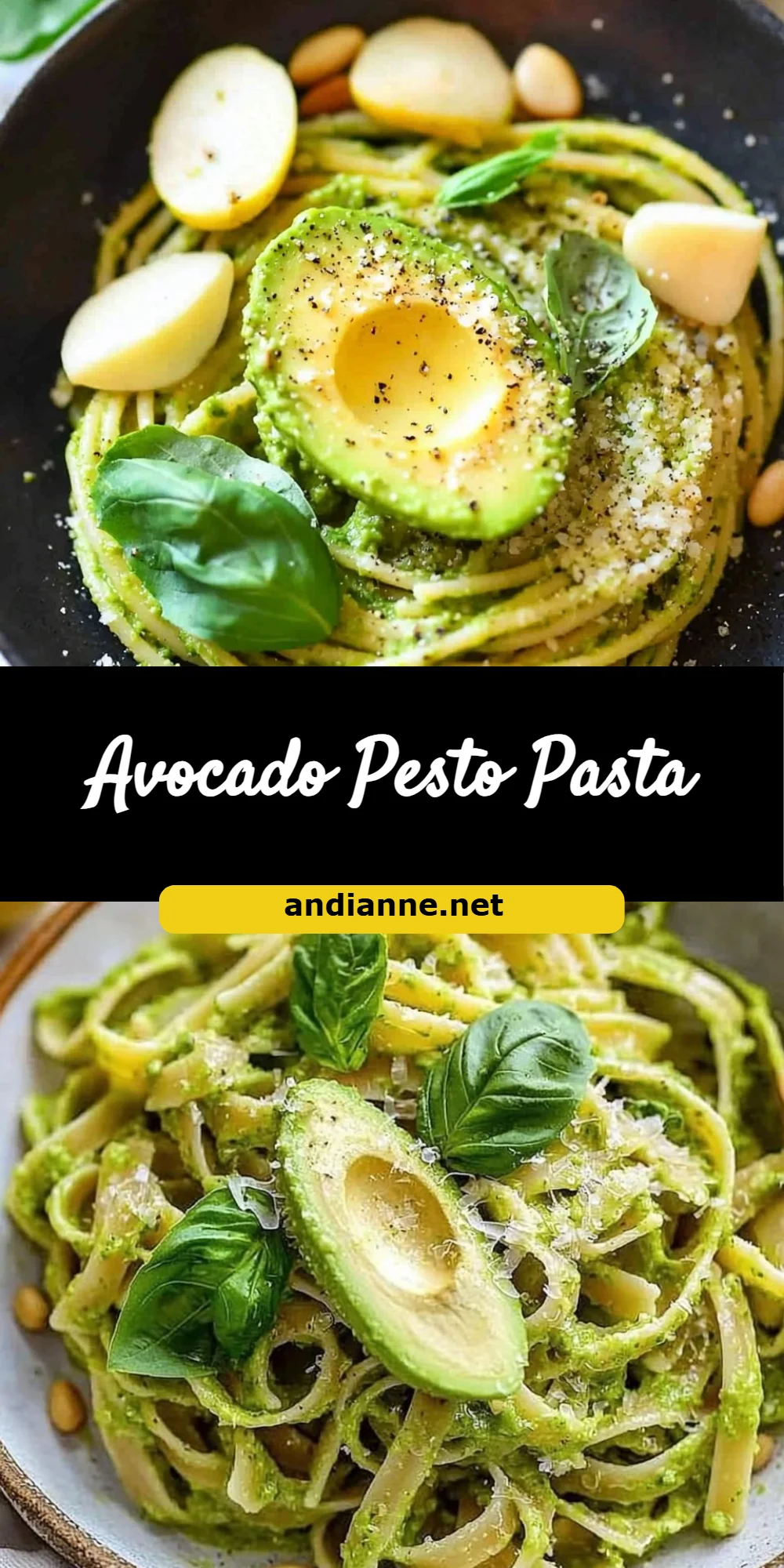 Avocado Pesto Pasta