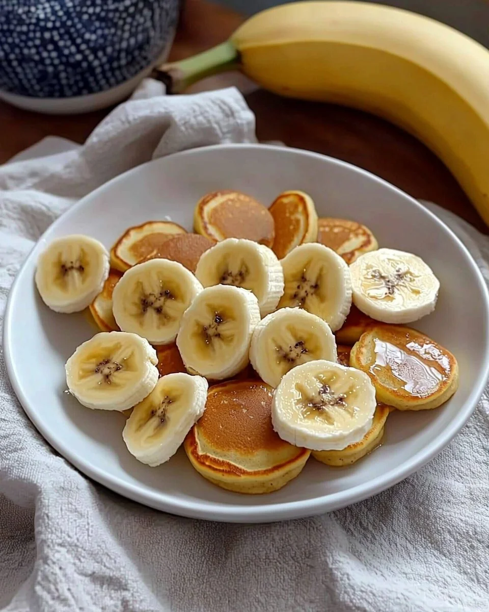 Banana Mini Pancakes