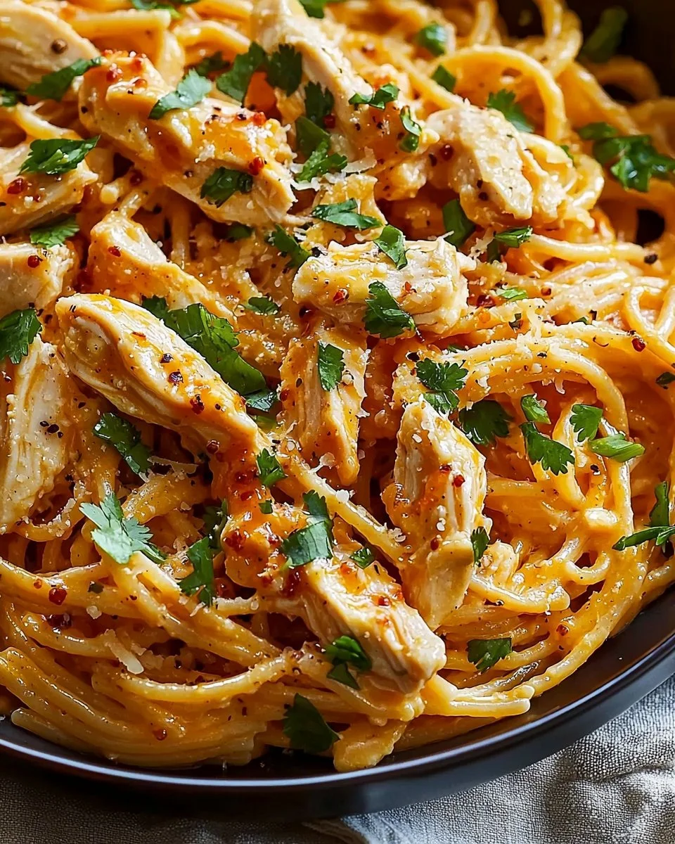 Bang Bang Chicken Pasta