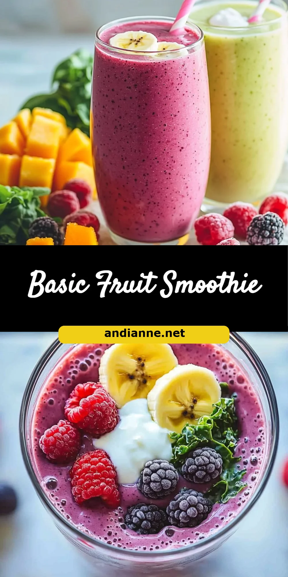 Basic Fruit Smoothie