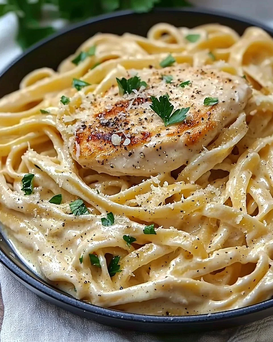Chicken Fettuccine Alfredo
