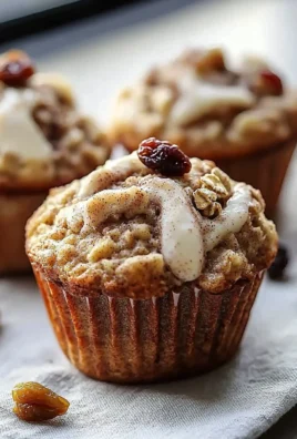 Cinnamon Roll Protein Muffins for a healthy breakfast option