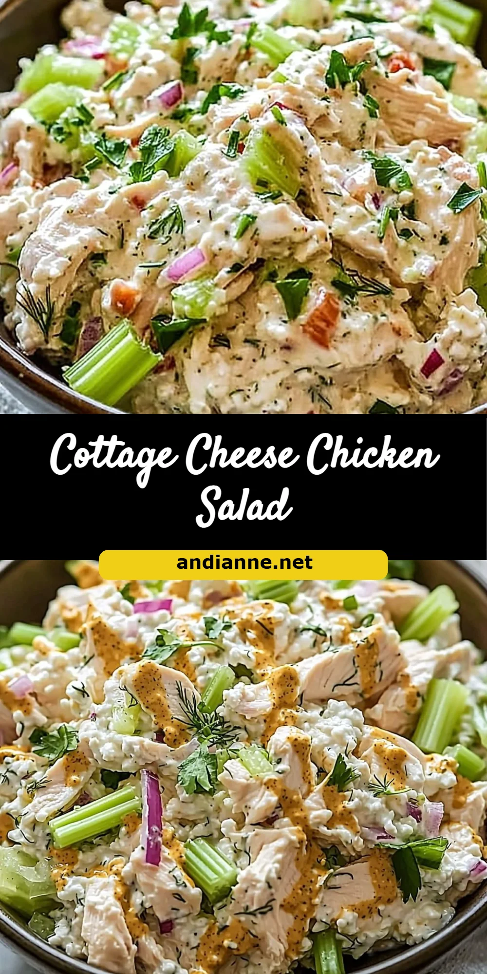 Cottage Cheese Chicken Salad