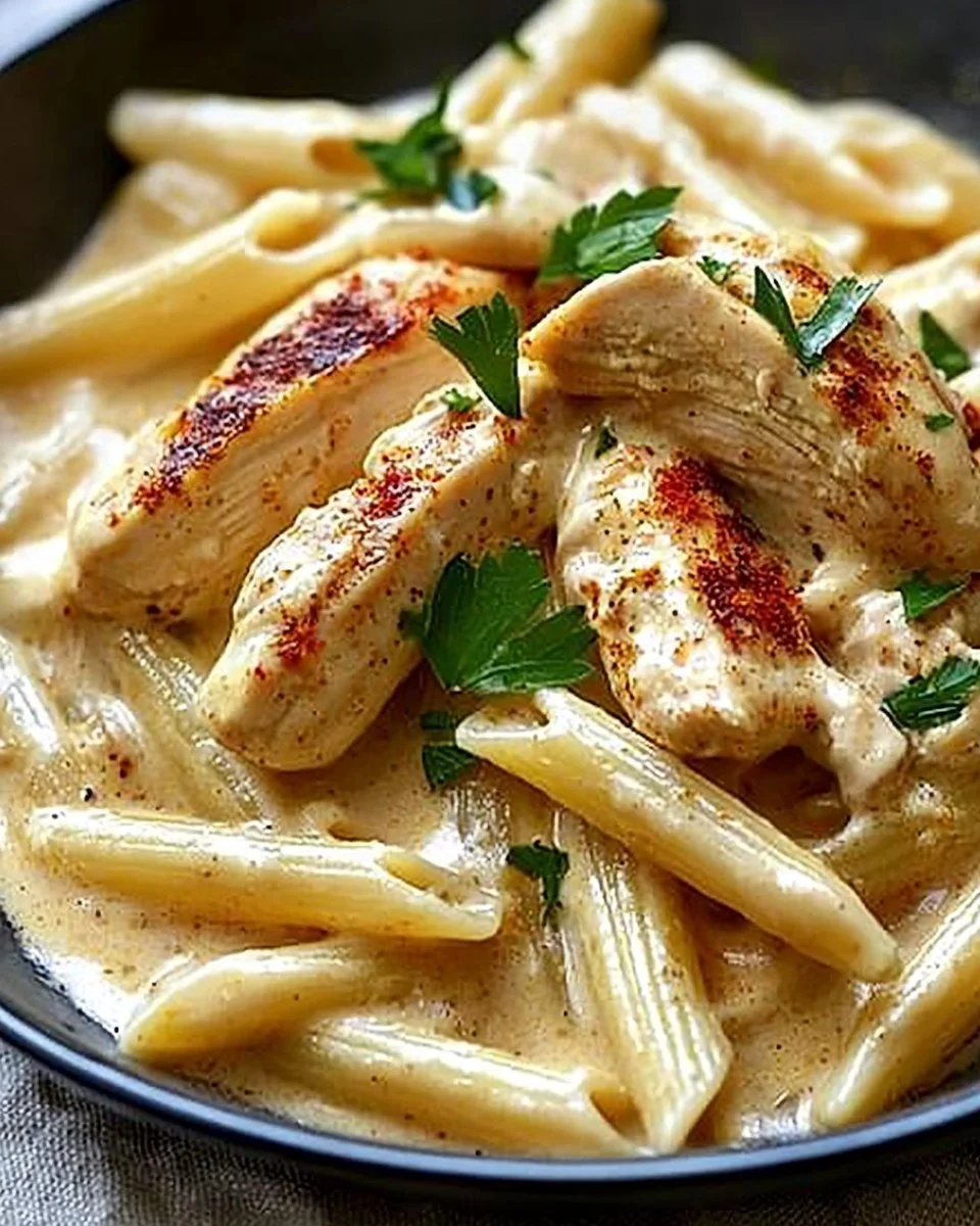Creamy Cajun Chicken Pasta